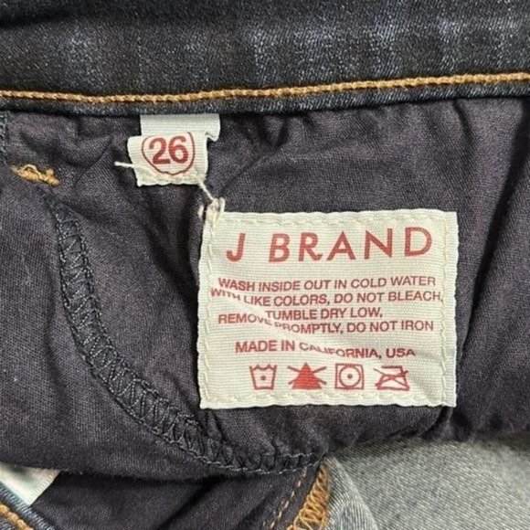 J Brand Super Skinny Jeans Veruca Size 26 - Picture 9 of 11